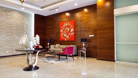 Garden View Studio at Nifarro Park Apartment