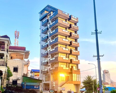 SKY HOTEL Central Sihanoukville - FREE LAUNDRY