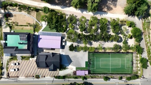 인제 보라빛 낭만 펜션 캠핑장