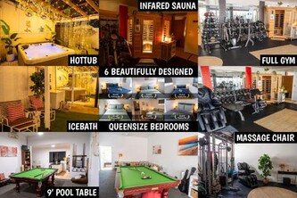 Hot Tub, Ice Bath, Gym, Sauna, Pool Table Coorparoo Haven
