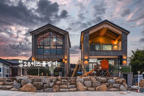 경주 천군28키즈풀빌라