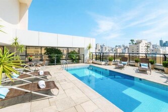 Alameda Lorena no Jardins com 2 Suítes & Piscina