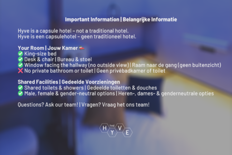 더 하이브 캡슐 호스텔 암스테르담