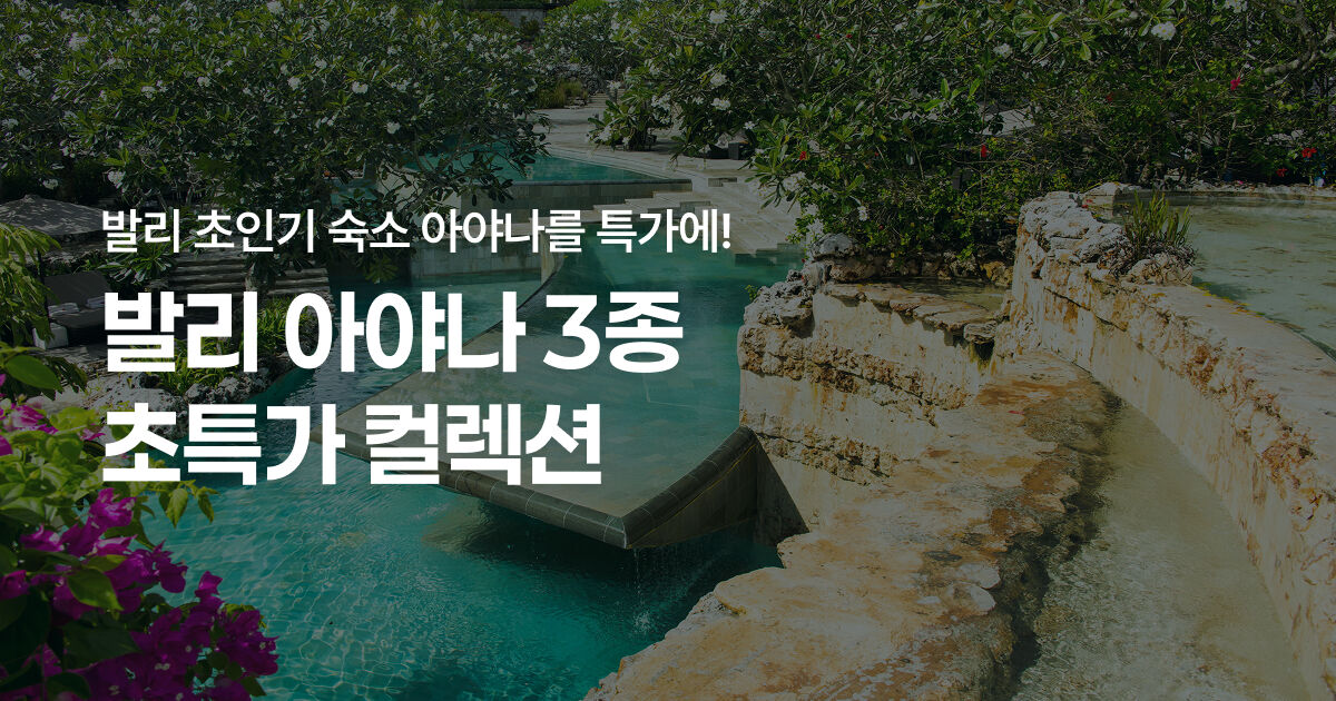 아야나 부스팅 프로모션