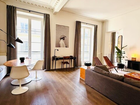 파리 루브르박물관 3베드룸 럭셔리 아파트