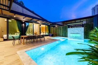 Dojo poolvilla beach resort - private beach villa-