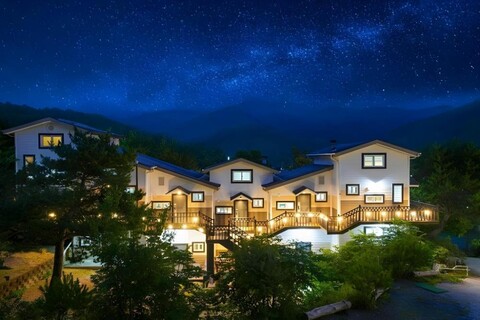 홍천 디데이 펜션 캠핑