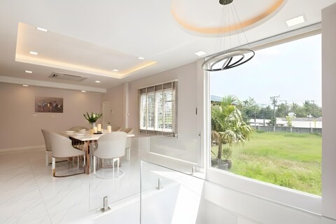 방콕의 가장 아름다운 현대적인 빌라