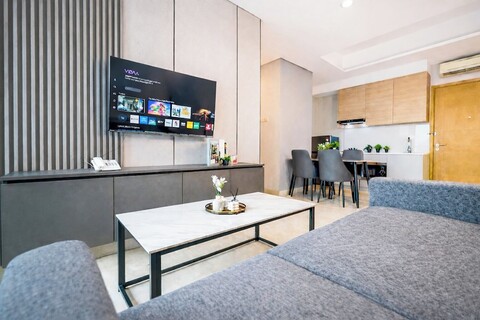 캐피톨 스위트 아파트먼트의 세련되고 사랑스러운 2베드룸