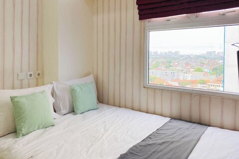 그린 프라무카 시티 아파트먼트의 활기찬 2베드룸