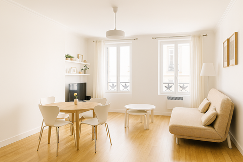 [파리지앵 라이프] 부촌의 모던 감성 숙소 | 파리 20분 & 안전한 로컬 동네