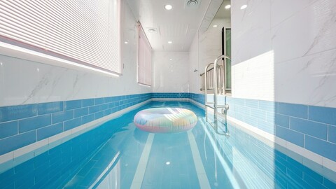 가평 남이섬 스텔라 신축 미온수 풀빌라