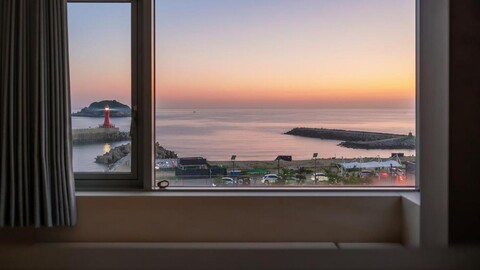 고성 겨울바다 오션뷰 펜션