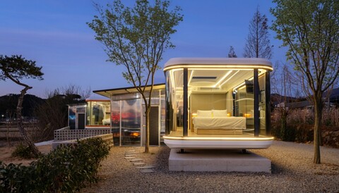 경주 애견동반오리온카라반