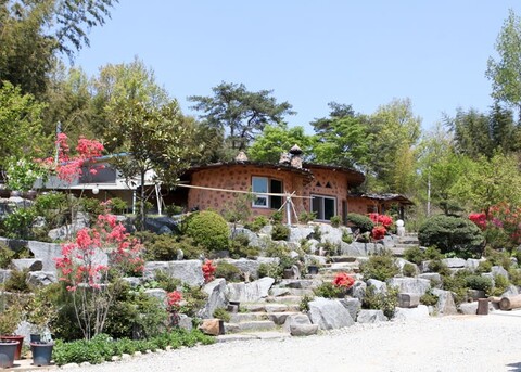 담양 대밭속 황토방