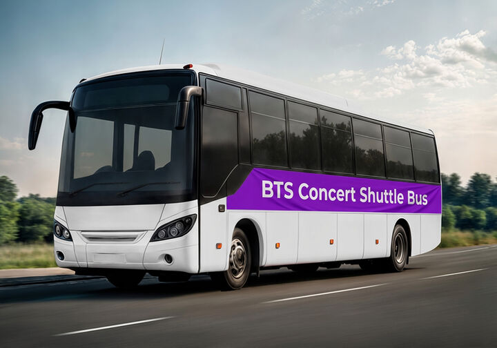 [서울↔고양] BTS 콘서트 전용 셔틀버스 (오전 조기 출발/ 수하물 보관/ 왕복·편도)-i