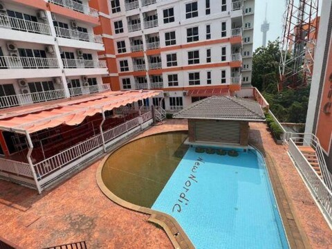 2 Bedroom Condo in Pattaya (Jomtien Area, Pratamnak Hill, New North European Trend 6 Hotel Condo)
