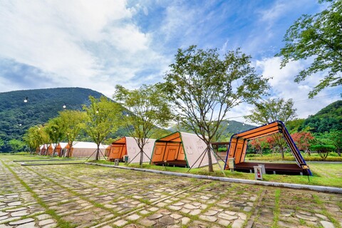 산청 지리산 자양보 오토캠핑장