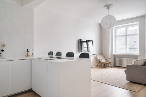 헬싱키의 현대적인 최상층 아파트