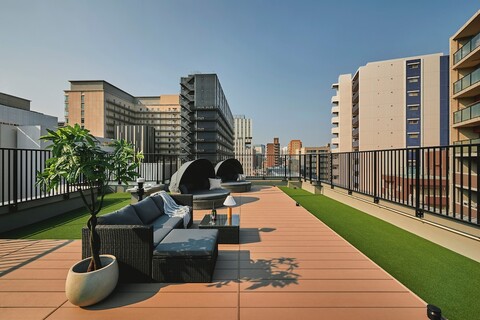 텐진 내부의 해자