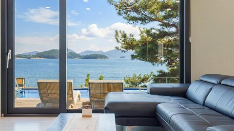 사천 비렁 풀빌라