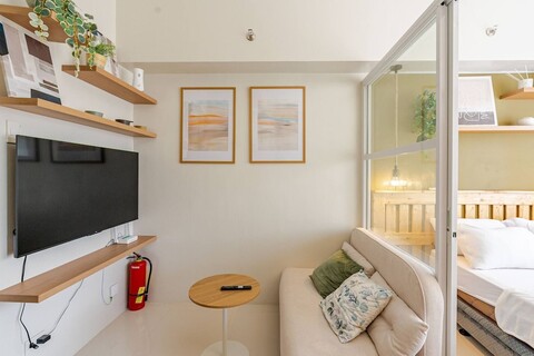 아늑하고 자연에서 영감을 받은 스튜디오 유닛