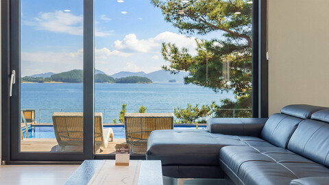 사천 비렁오션뷰풀빌라