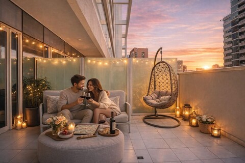 우아한 레바 1베드룸, 수영장 및 체육관 이용 가능