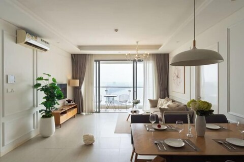 Diamond Island Highfloor RiverView 8min to D1