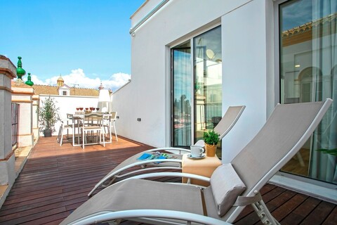 산타 크루즈, 산타 테레사 VIII의 테라스 있는 듀플렉스