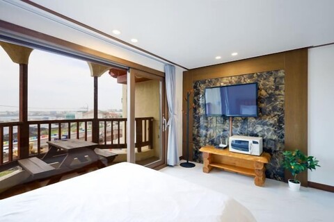 New beachscape pension jeju