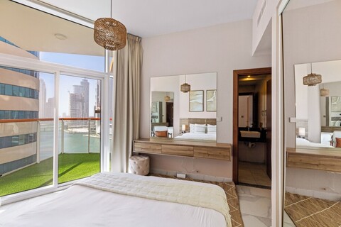 2베드룸 울트라 럭스 카날프론트, 부르즈 뷰