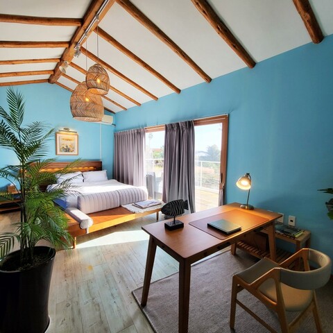 서귀포 돌담에꽃머무는집펜션