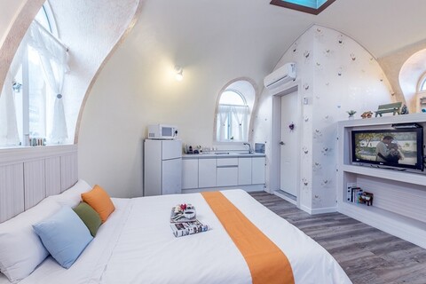 남해 아라별 돔 펜션