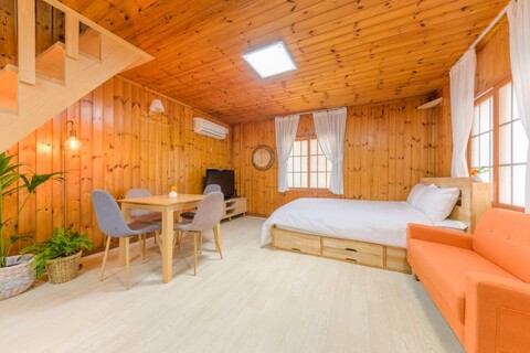 서귀포 물댄동산통나무펜션