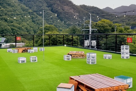 가평 실로암펜션(단체,풋살장,탁구장,족구장, 노래방)