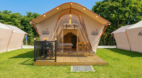 대부도 글램탑 럭셔리글램핑&키즈수영장캠핑장