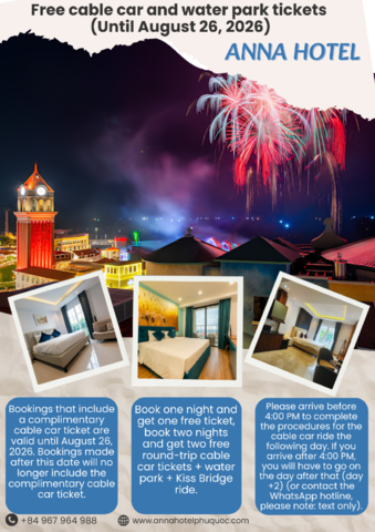안나 호텔 - 프리 티켓 케이블카 앤 혼톰 워터파크