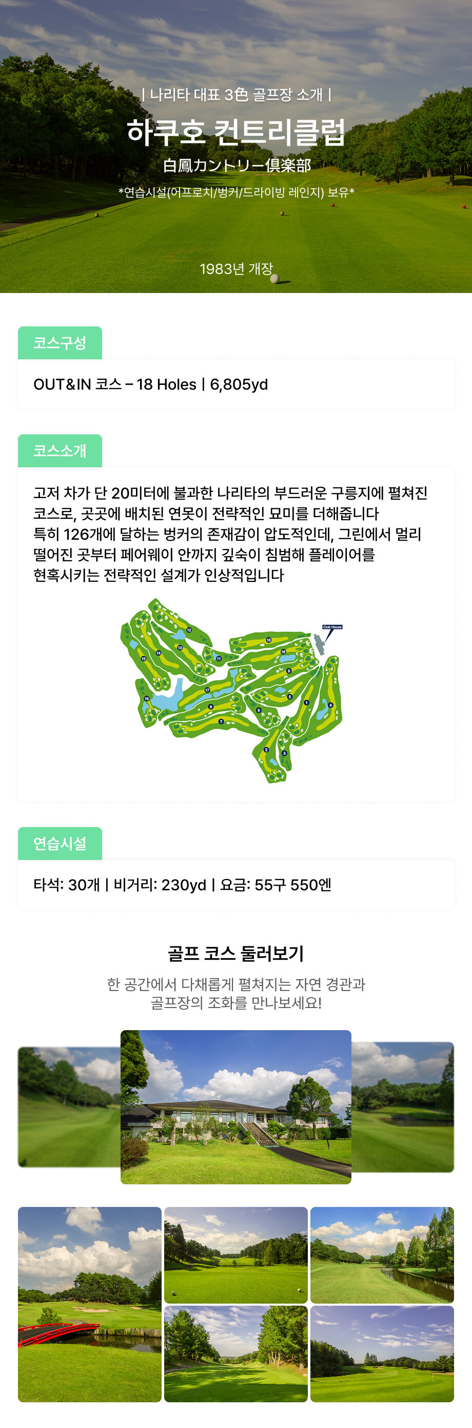 일본 도쿄 나리타 소도시 시내 골프투어 [일정 선택 가능] 상세 이미지 4