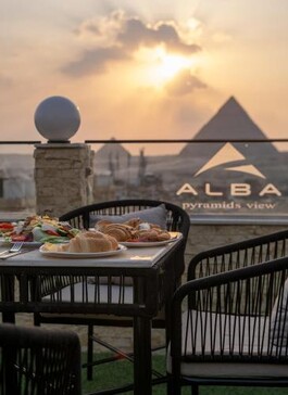 Alba pyramids view
