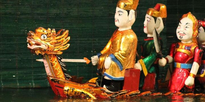 [하노이] 수상 인형극 티켓 :: 베트남 천년 전통 예술 50분 공연-i
