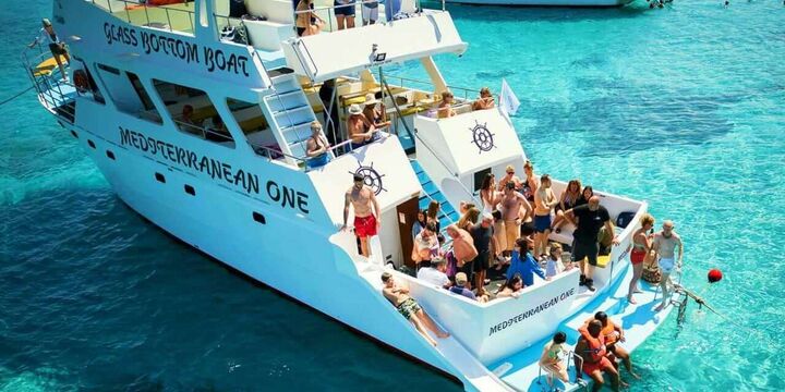 [파포스] 블루 라군 + 아프로디테의 목욕탕 :: 바다 동굴 탐험 당일 투어-i