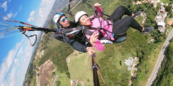[메데인] GoPro 영상 포함 15분 패러글라이딩 + 호텔 픽업-i