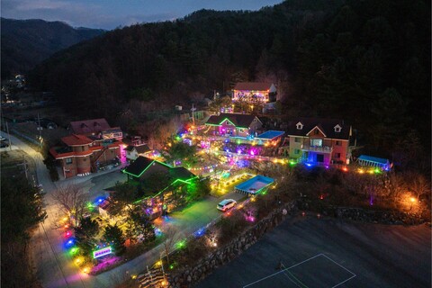 가평 써니힐펜션(독채, 오로라 가루 증정)