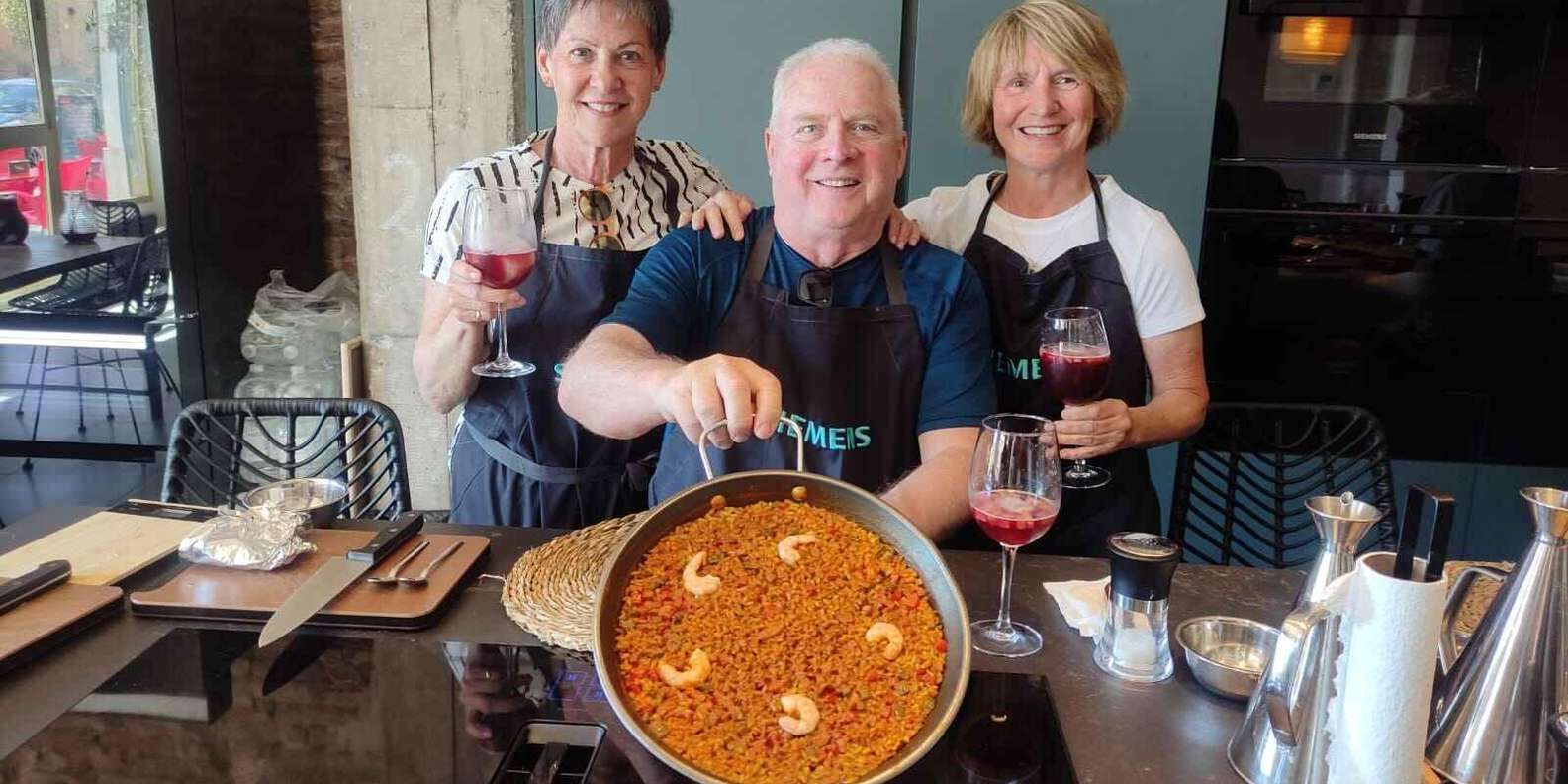 [말라가] 아타라자나스 시장 투어 + 파에야&상그리아 쿠킹 클래스