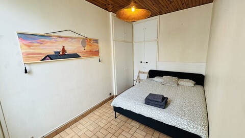 파리 루브르 근처 더블베드 전체 아파트