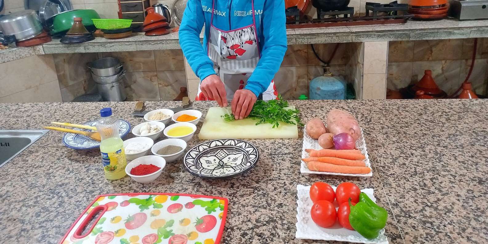 [마라케시] 하이 아틀라스 베르베르 가정에서 배우는 모로코 전통 요리 클래스