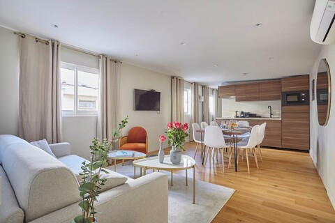 파리 중심부의 멋진 아파트먼트, 2 베드룸