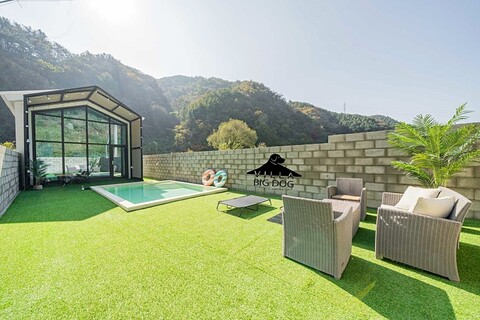 가평 풀빌라펠리스(신축독채, 애견글램핑)