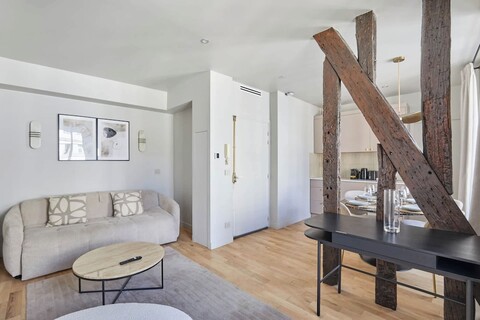 매력적인 1베드룸 에어컨 르 마레 파리 중심지